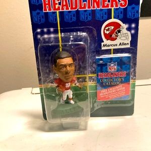 Headliner Marcus Allen figure KC Chiefs 1996